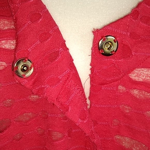 NWT, Deep Coral Top - Picture 7 of 8